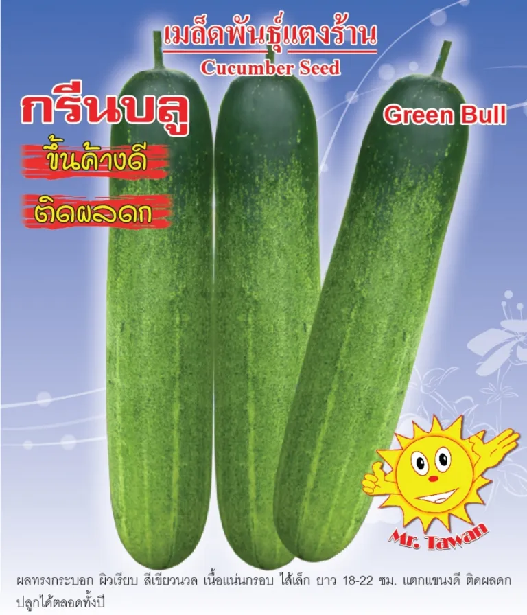 วิธีการปลูกแตงร้าน กรีนบลู